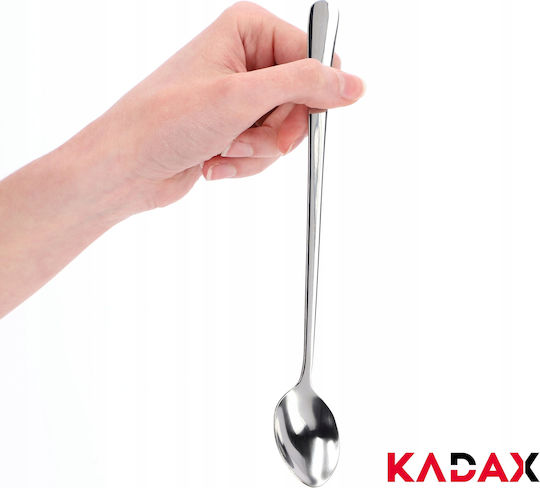 Kadax Löffelset Kaffee/Tee Edelstahl Silber 6Stück