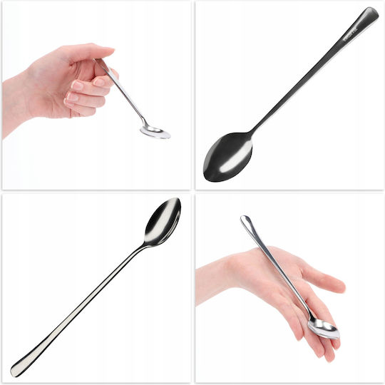 Kadax Löffelset Kaffee/Tee Edelstahl Silber 6Stück