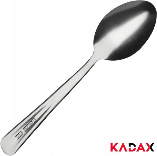 Kadax Löffelset Kaffee/Tee Edelstahl Silber 3Stück