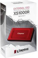 Kingston XS1000 USB-C External 1.8" SSD 1TB Red