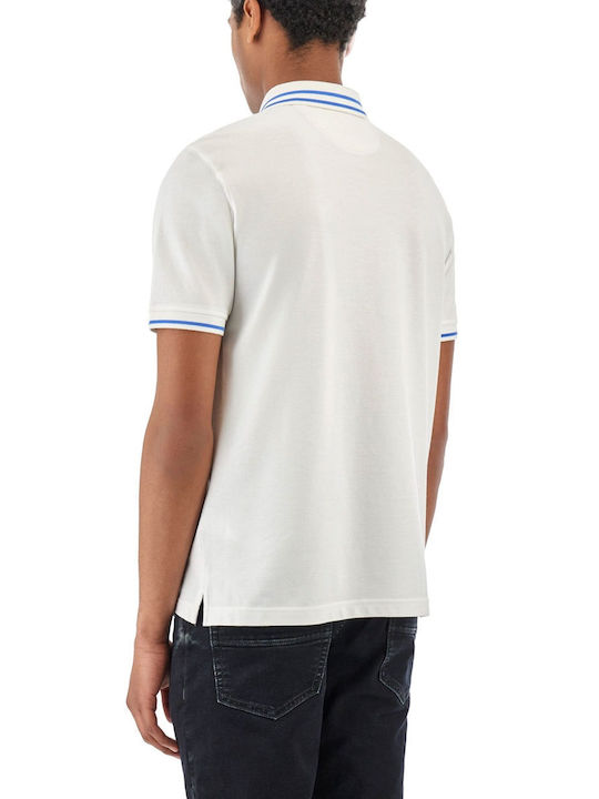 La Martina Herren Shirt Polo Weiß