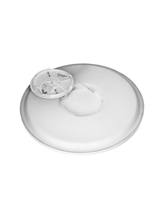 Adviti Deckenleuchte Weiß mit Integrierter LED und Fernbedienung