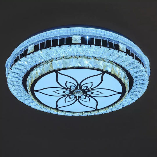 Ceiling Mount Light White with Integrated LED
