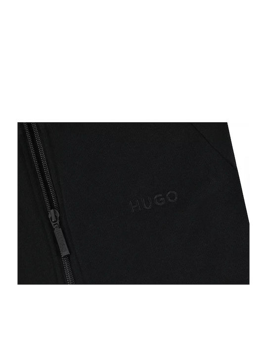 Hugo Herren Sweatshirt Jacke black