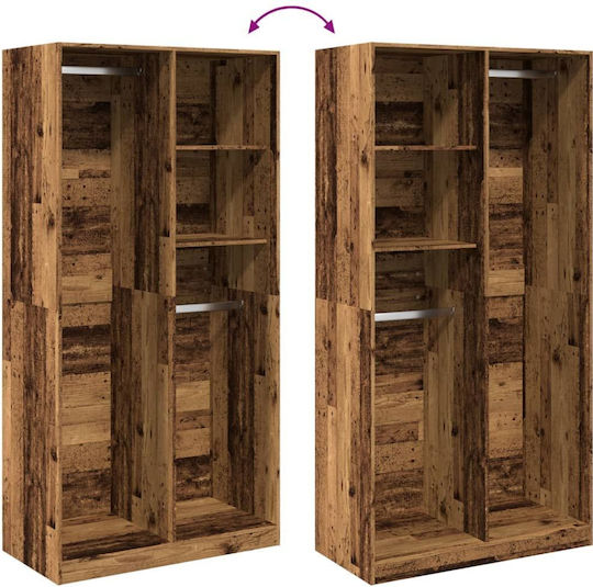 Eingangsmöbel mit Garderobe / Schuhschrank & Schrank 100x50x200cm