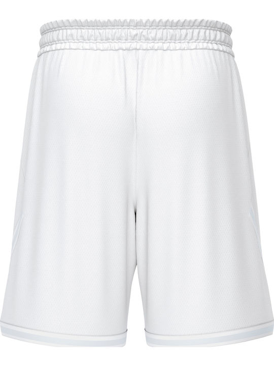 Men's Athletic Shorts White
