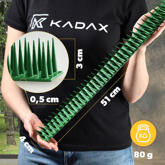 Kadax Spițe de Repulsie Păsări / Pisici 6.12x6.12m
