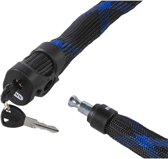 Abus Ivera Steel-O-Flex mit Schlüssel Schwarz