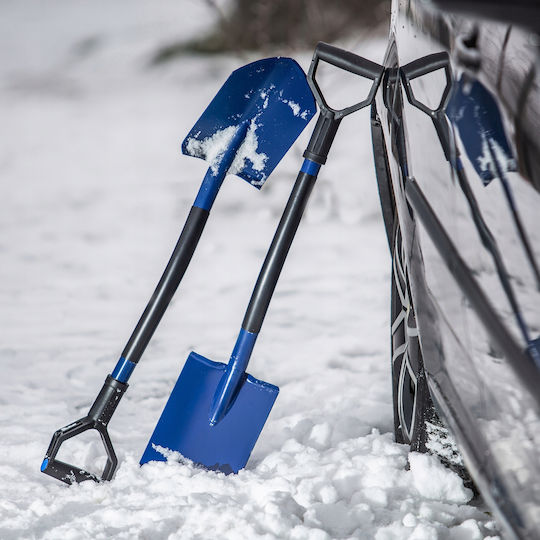Kadax Snow Shovel with Shaft 83cm and Plastic Handle