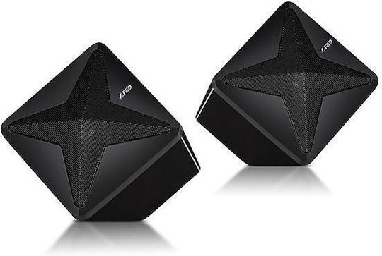 Fenda F&D F550X Computerlautsprecher 2.1 mit Bluetooth und Leistung 56W in Schwarz Farbe