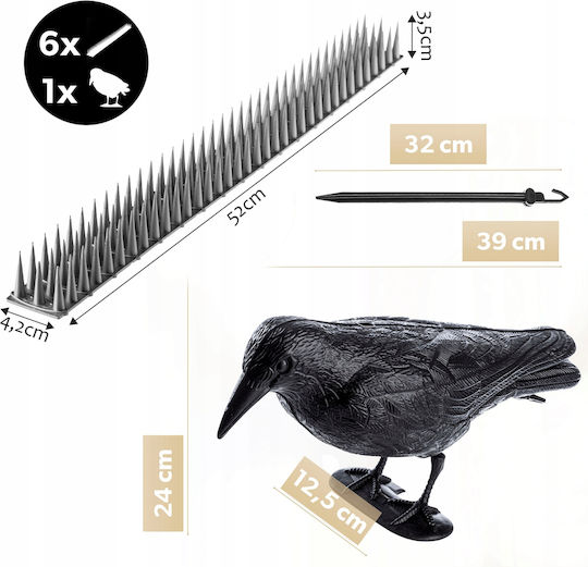 Kadax Abwehrspitzen Vögel