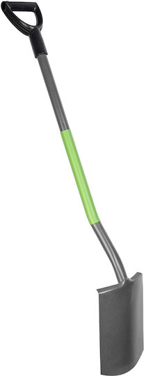 Kadax Gerade Schaufel mit Stiel 120cm und Metallgriff