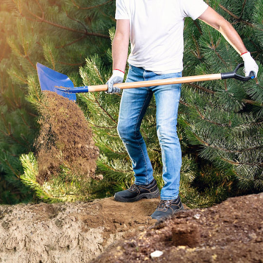 Kadax Sand Shovel with Shaft 135cm and Plastic Handle