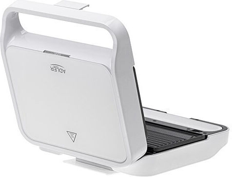Adler Τοστιέρα για 2 Τοστ 850W Λευκή