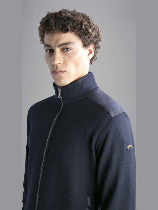 Men's Knitted Cardigan Navy