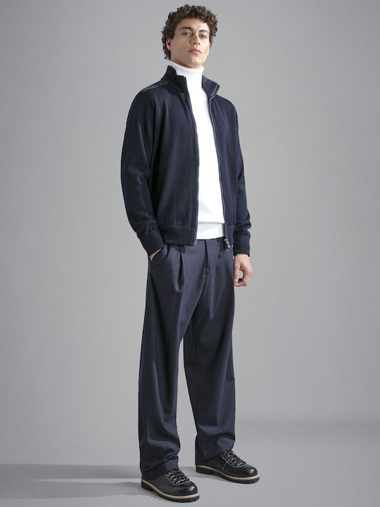Men's Knitted Cardigan Navy