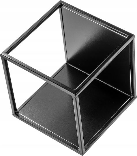 Kadax Pot Stand Metal Black 22cmx22cmcm.