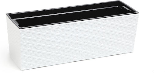 Kadax Βάση Γλάστρας Λευκή 19x56εκ.
