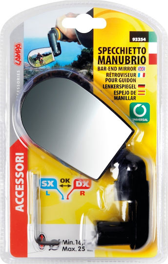 Lampa Bar-end L9335.4 Oglindă pentru bicicletă Oglindă pentru ghidon