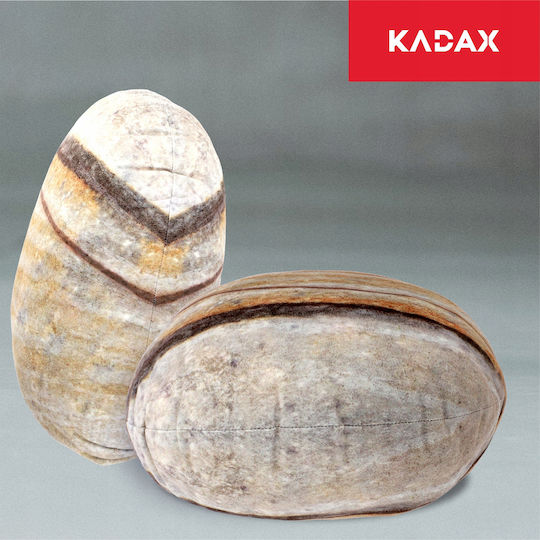 Kadax Zierkissen Grau 30x38cm