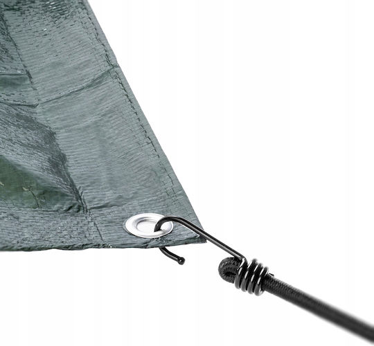 Kadax Wasserdicht Plane 90gr/m² 3x2m. Licht Typ Grün