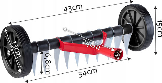 Kadax 132368 Gartenrechen Belüfter