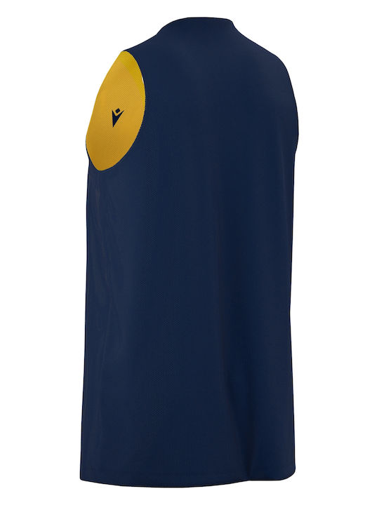 Idaho Εμφάνιση Αγώνα Μπάσκετ Διπλής Όψης Navy Yellow