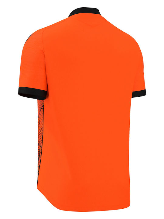 Wyvern Eco Short-Sleeve Game Jersey Orange Black