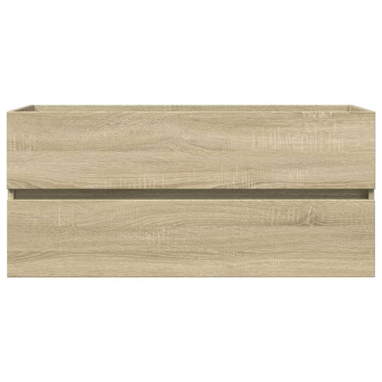 vidaXL Πάγκος χωρίς Νιπτήρα Μ100xΒ38.5xΥ45cm Καφέ