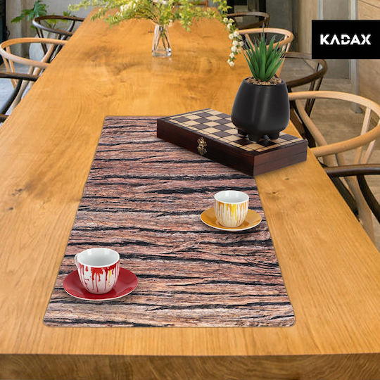 Kadax Läufer Braun 95x33cm