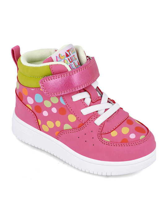 Kids Boots with Zipper Fuchsia