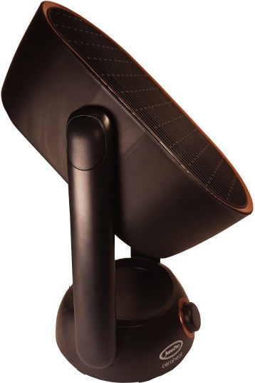 Juro-Pro Ceramic Fan Heater Room Floor Black 2000W