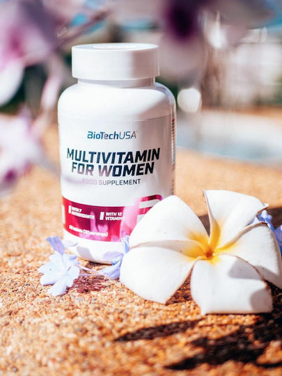 Biotech USA Women Мултивитамин за Енергия & Антиоксидантно действие 200мг 60 Таблетки