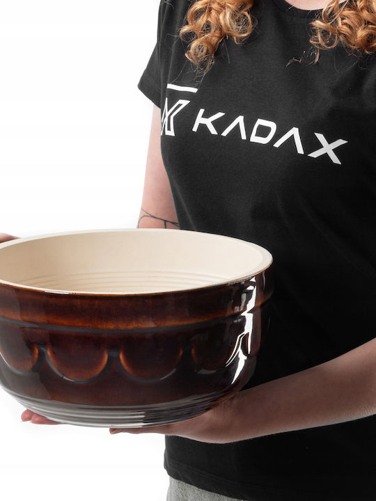 Kadax Σαλατιέρα Κεραμική Καφέ