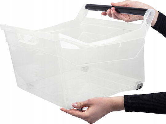 Kadax Kunststoff Aufbewahrungsbox mit Deckel Gray 29Es 1Stück
