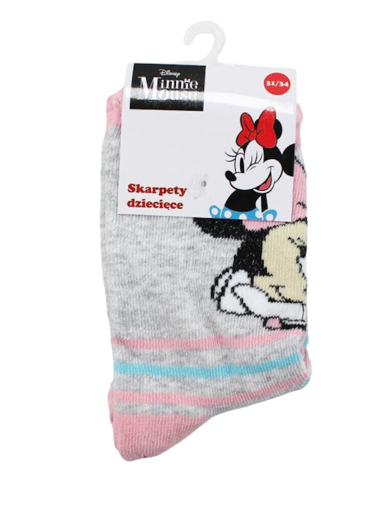 Disney Παιδικές Κάλτσες Minnie White, Pink