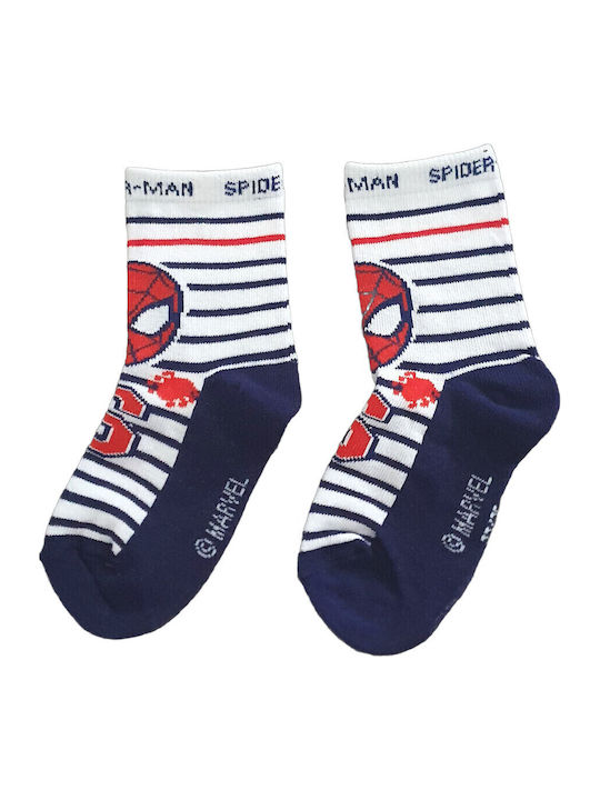 Disney Παιδικές Κάλτσες Spiderman White