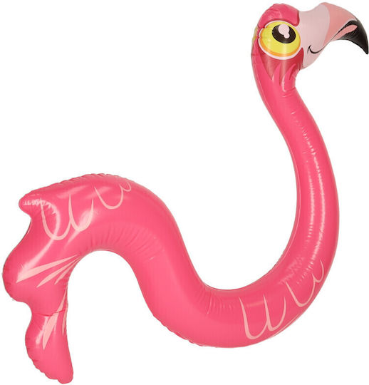 ikonka Aufblasbare Schwimmer für den Meerbereich Flamingo Rosa 26,5x23cm