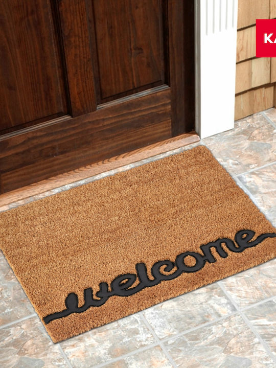 Kadax Entrance Mat Anti-slip made of Rubber 60x40cm