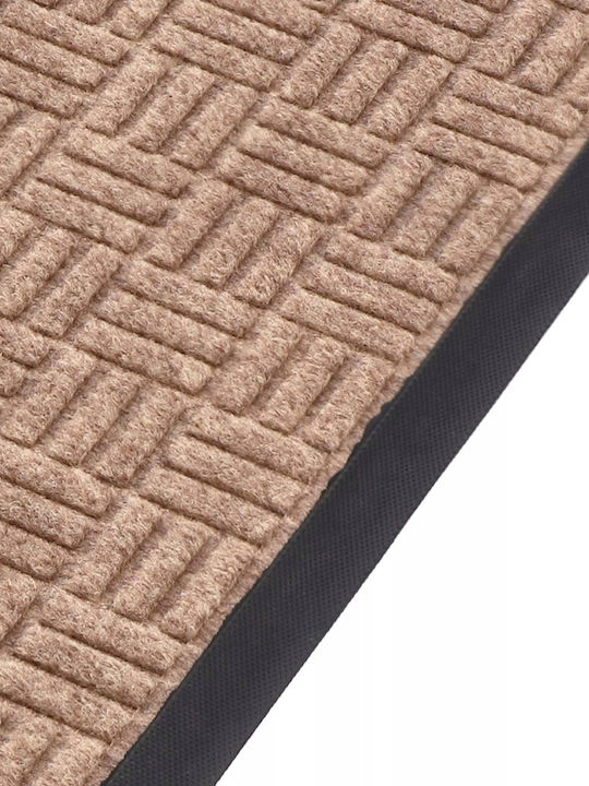 Kadax Fußmatte Sisal Beige 75x45cm