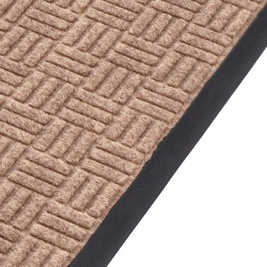 Kadax Fußmatte Sisal Beige 75x45cm