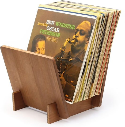 Dynavox Stand Βινυλίων LP Stand Wood ST40 Light Brown