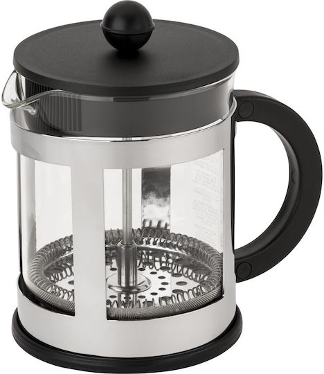 Bodum Kenya Καφετιέρα Φίλτρου Χειρός Ανοξείδωτη Ασημί 500ml