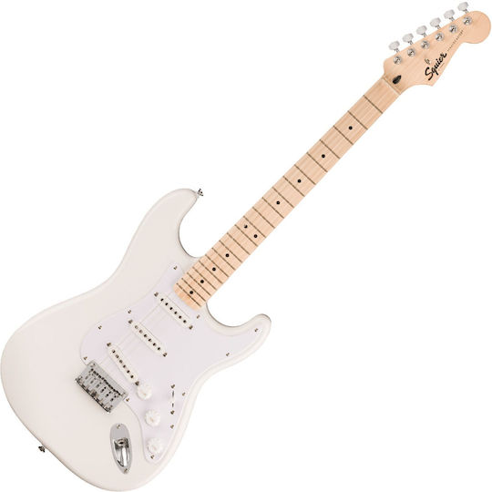 Squier Sonic Electric Guitar Stratocaster White with Case