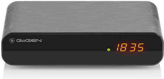 GoGEN DVB143T2SENIOR Ψηφιακός Δέκτης Mpeg-4 SD (480p) Σύνδεσεις SCART / HDMI / USB