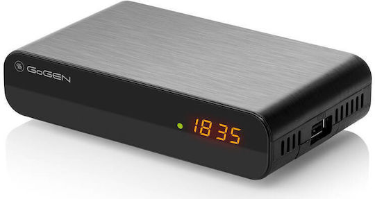 GoGEN DVB143T2SENIOR Ψηφιακός Δέκτης Mpeg-4 SD (480p) Σύνδεσεις SCART / HDMI / USB