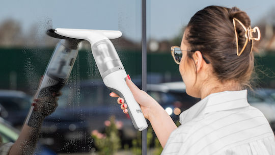 Teesa Battery Hand Window Cleaner 3.7V White