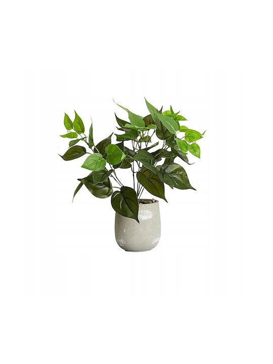 Изкуствено растение в саксийка Green 38см