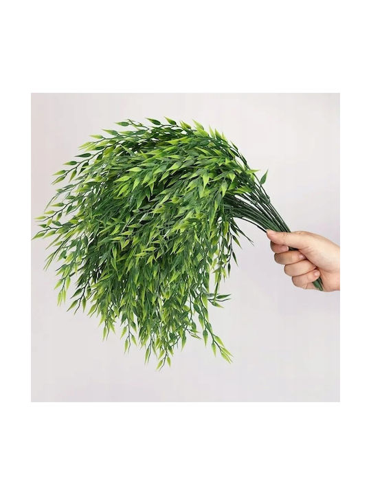 Künstlicher dekorativer Zweig Weide Grün 50cm