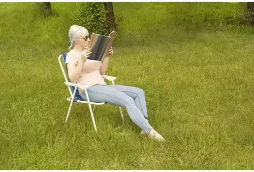 Garden Chair Trizand Bergamo Met Sky Blue 23558